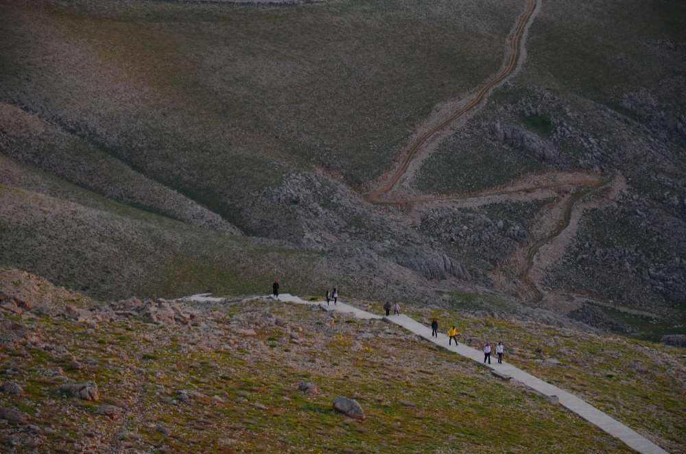 Nemrut Dağı’nda Büyüleyici Renkler