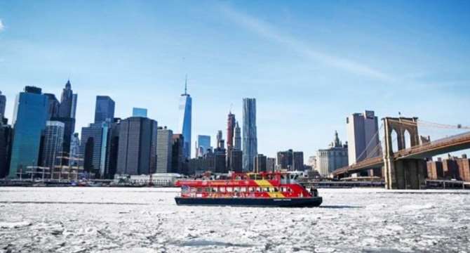 New York Soğuktan Dondu