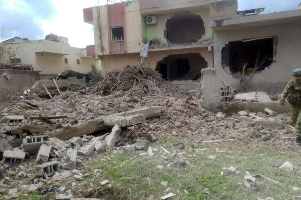 Nusaybin’de Tahribatın Fotoğrafları