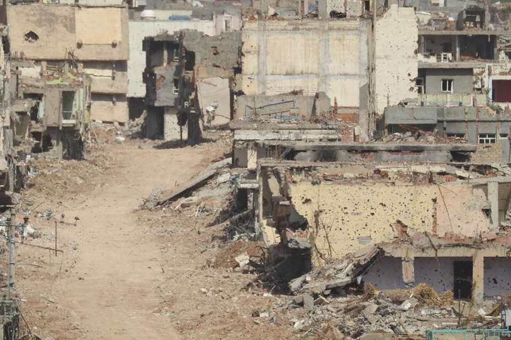 Nusaybin’den Geriye Bu Görüntüler Kaldı