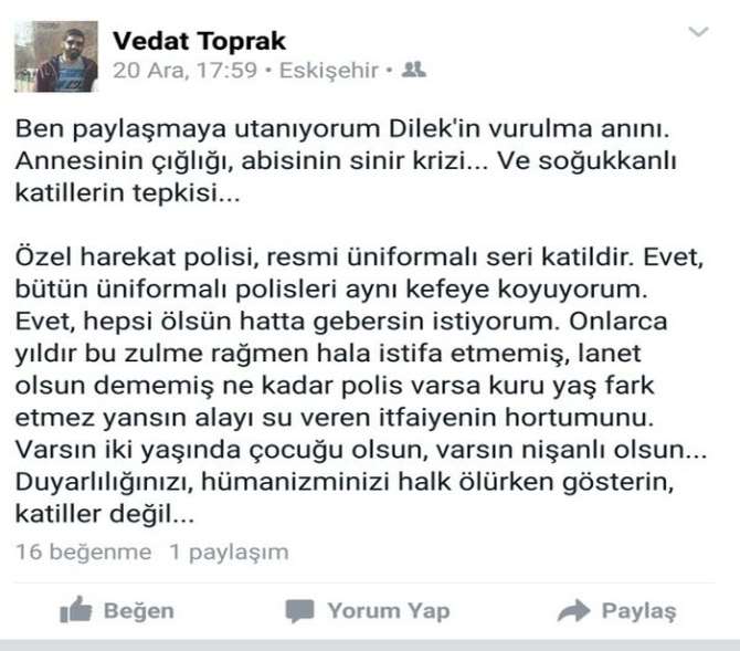 O Araştırma Görevlisi Görevden Uzaklaştırıldı