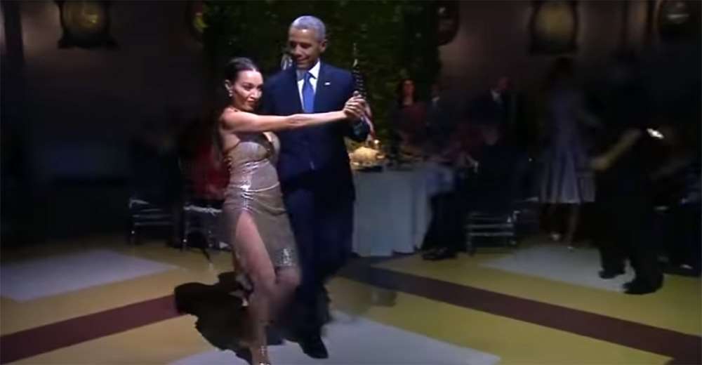 Obama’ya ’tango’ Tepkisi