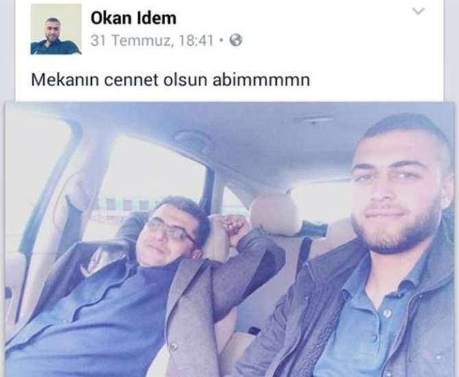 Öldürdükten Sonra Mekanın Cennet Olsun Abim Yazdı