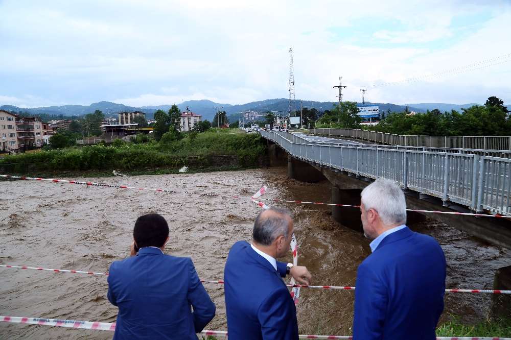 Ordu’da Sel Evleri Yıktı
