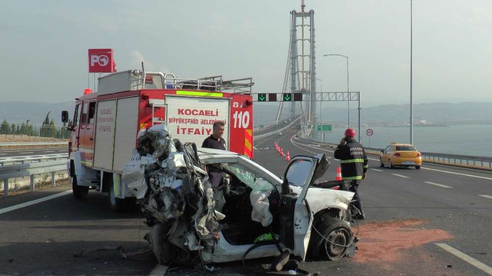 Osmangazi Köprüsü’nde Feci Kaza: 1 Şehit