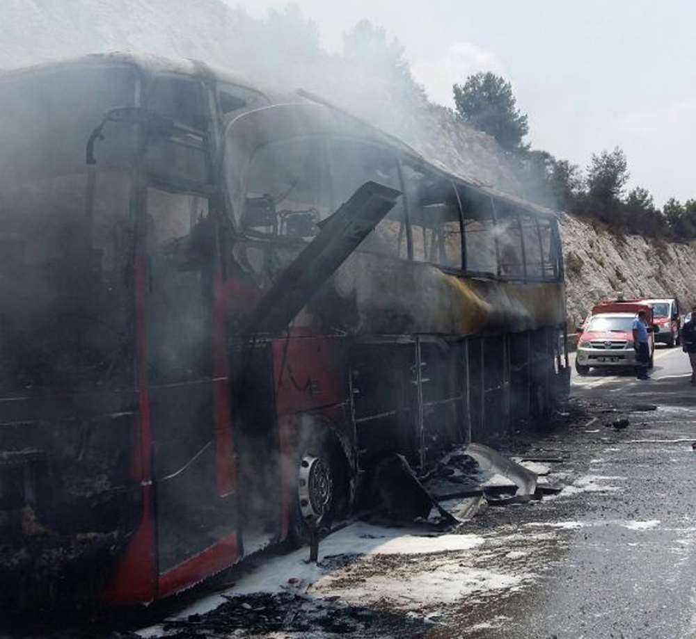 Otobüs Şoförünün Dikkati Faciayı Önledi