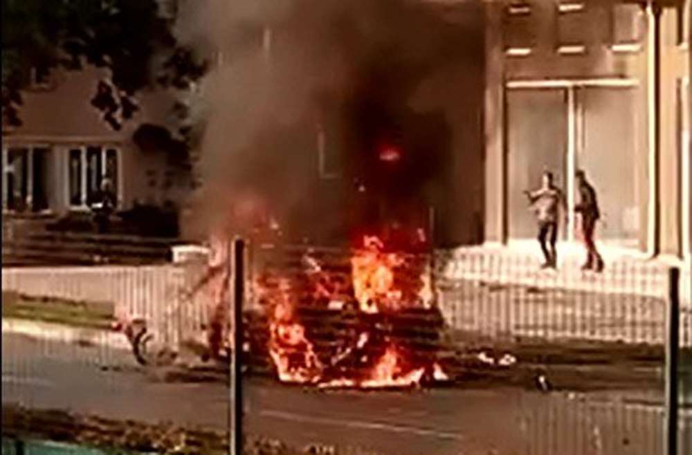 Patlama Anı Saniye Saniye Kaydedildi