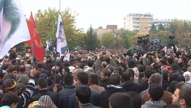 Pkk İntikam Sloganlarıyla Uğurlandı
