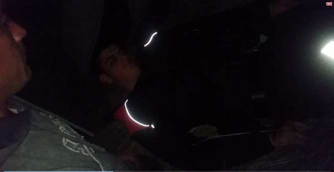 Polis Aracı Takla Attı: 2 Yaralı