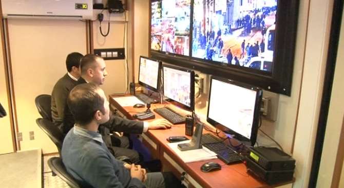 Polis Taksim’i Böyle İzliyor