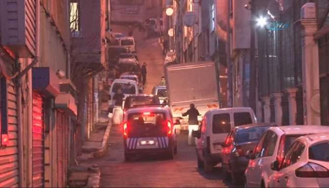 Polisle Saldırganların Kovalamacası Kamerada