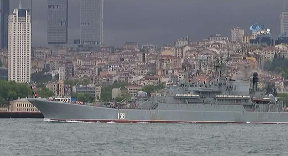 Rus Savaş Gemisi Boğaz’dan Bu Kez Sorunsuz Geçti