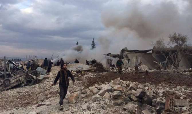 Rus Uçakları Sınırda Bomba Yağdırdı