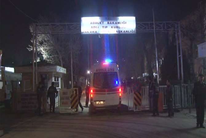 Saldırının Kurbanları Adli Tıp’a Getirildi