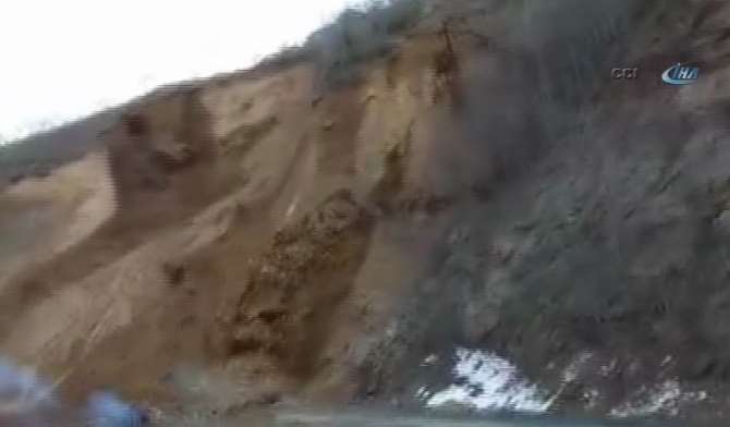 Saniye Saniye Heyelan Anı !