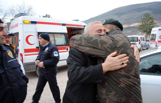 Şehidin Baba Ocağına Ateş Düştü