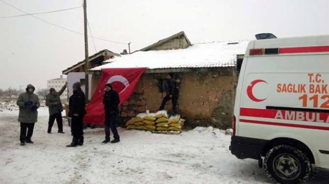 Şehit Evine Acı Haber Tez Ulaştı
