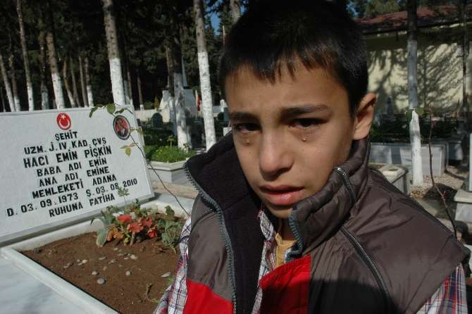 Şehit Oğlu Hem Ağladı Hem Ağlattı