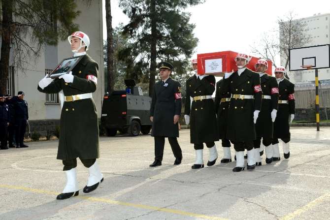 Şehit Uzman Çavuş İçin Tören Düzenlendi