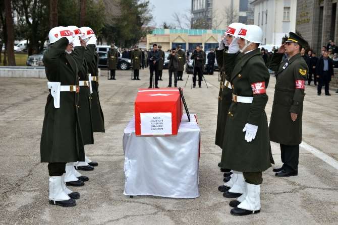Şehit Uzman Çavuş Memleketine Uğurlandı