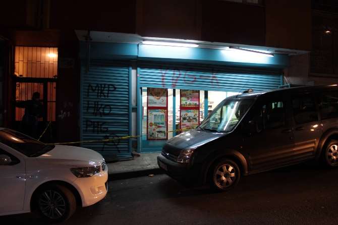 Şişli’de Market Soygunu