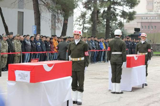 Sur Şehitleri Memleketlerine Uğurlandı