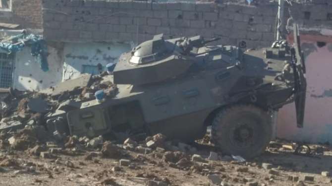Sur’da Askeri Araca Bombalı Saldırı