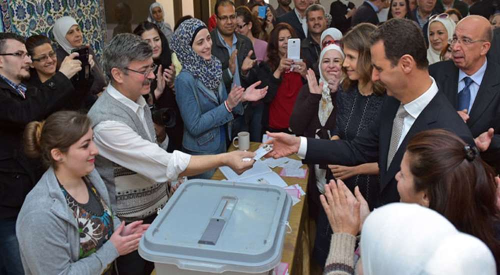 Suriye’de ’kendin Çal Kendin Oyna’ Seçimleri