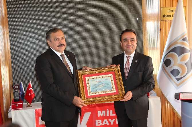 Suyun Sinanı Unvanı Verildi