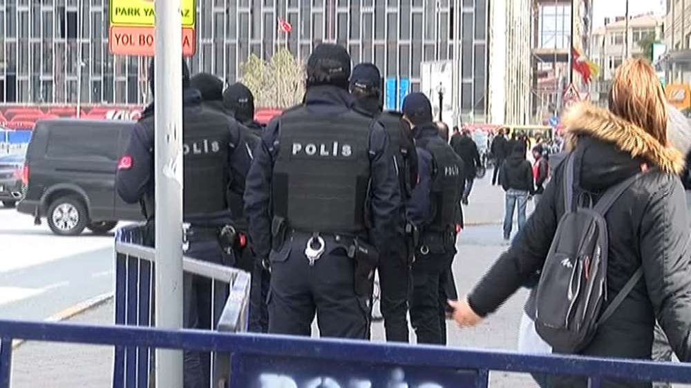 Taksim Meydanı’nda Erdoğan Alarmı