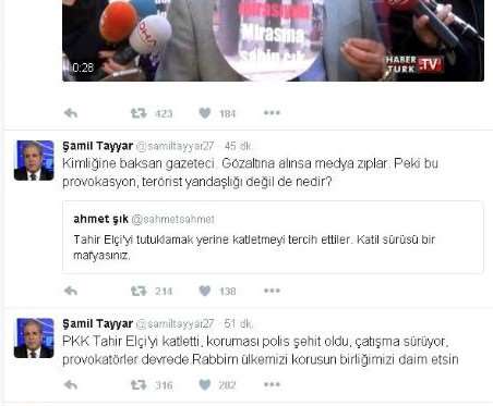 Tayyar: Elçi’yi Pkk Katletti