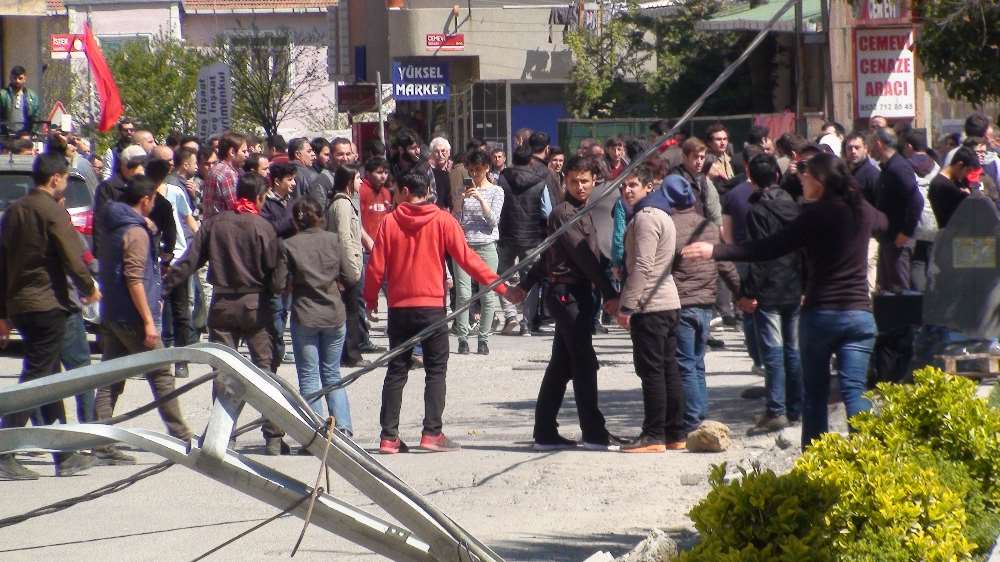 Terörist Cenazesinde Yoğun Güvenlik Önlemi