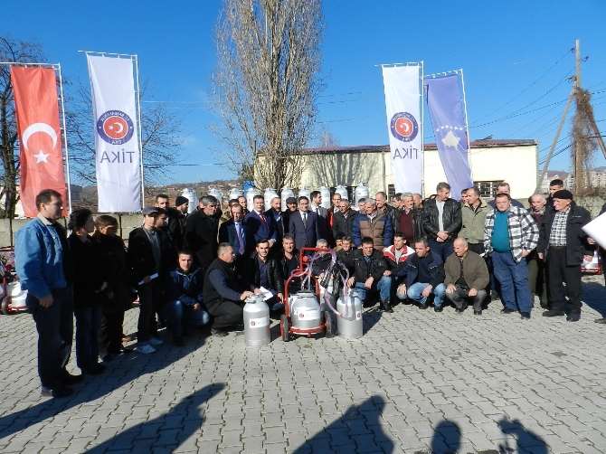 Tika’dan Süt Üreticilerine Destek