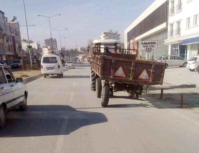 Trafiğe Tekerliksiz Çıktı