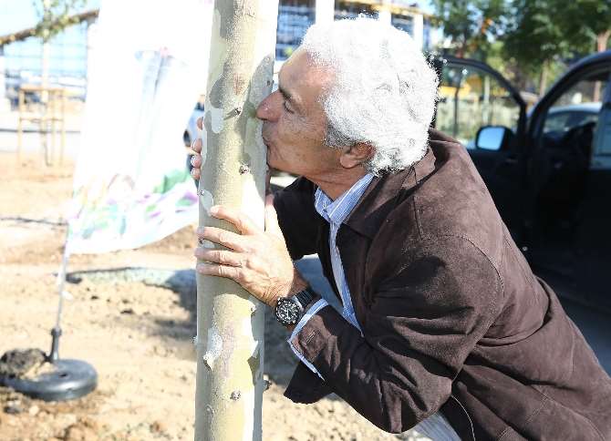 Ünlü Orkestra Şefi Ağacı Öperek Dikti
