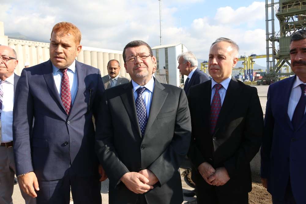 Ürdün Ulaştırma Bakanı İskenderun’da