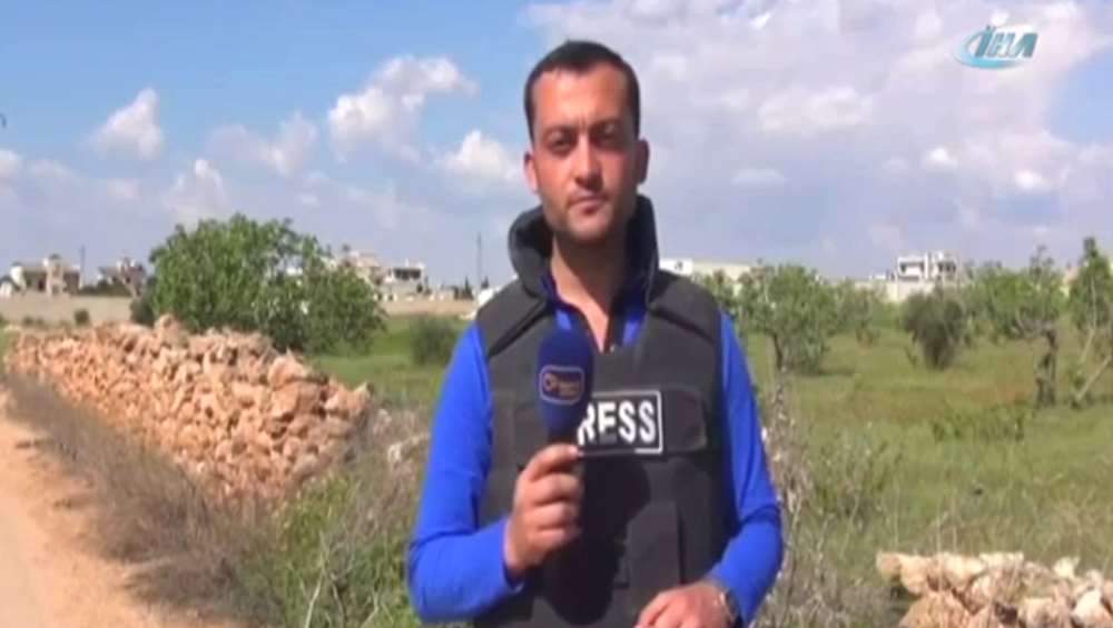 Yanında Bomba Patlayan Muhabir Yaralandı