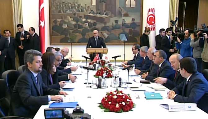 Yeni Anayasa Komisyonu İlk Toplantısını Yaptı