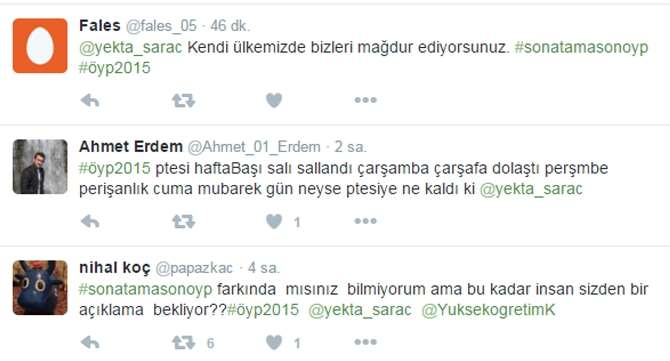 Yök’ün ‘öyp’ Sessizliğine Tepki