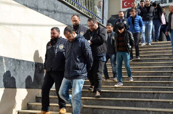 Zabıt Katipli Hırsızlık Çetesi Çökertildi