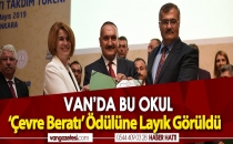 Akköprü İlk-Ortaokulu ‘Çevre Beratı’ ödülüne layık görüldü
