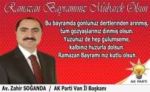 BAŞKAN SOĞANDA`DAN RAMAZAN BAYRAMI MESAJI
