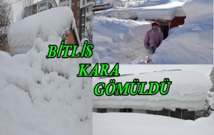 BİTLİS BEYAZA BÜRÜNDÜ