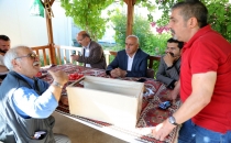 BÜYÜKŞEHİR BELEDİYESİ EL SANATLARI VE KİLİM ATÖLYESİNİ ZİYARET ETTİ