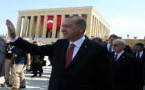 Cumhurbaşkanı Erdoğan, Anıtkabir’de Düzenlenen Törene Katıldı