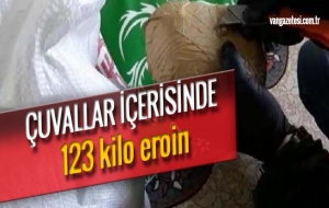 ÇUVAL DOLUSU EROİN ELE GEÇİRLDİ