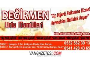 Değirmen Unlu Mamülleri | Van'da unlu mamulleri