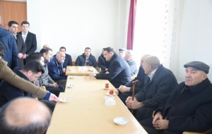 Görev Başında Vefat Eden Greyder Operatörü Fikret Acar'a Taziye Ziyareti