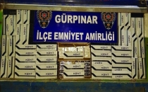 Gürpınar’da kaçak sigara operasyonu