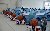  İPEKYOLU BELEDİYESİ’NDEN 103 OKULUMUZA SPOR MALZEMESİ DESTEĞİ